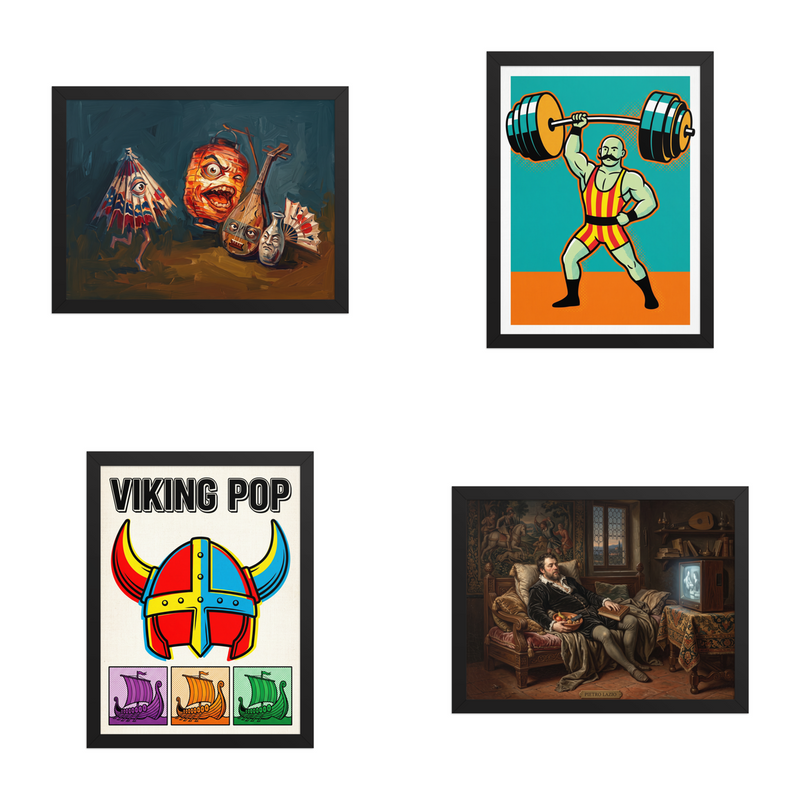 Amusing and Humorous Wall Art