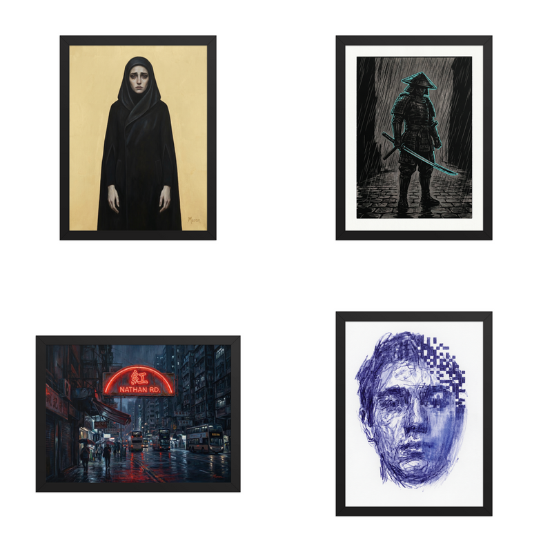 Brooding Wall Art