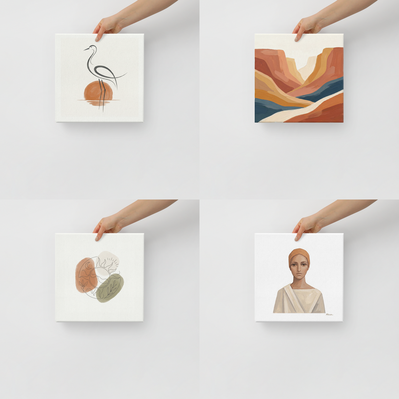 Brown art