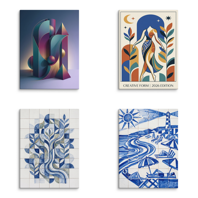 Geometric abstract Art