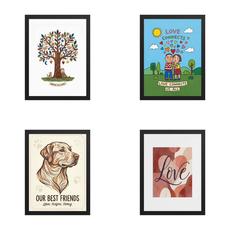Love / Adoration Wall Art