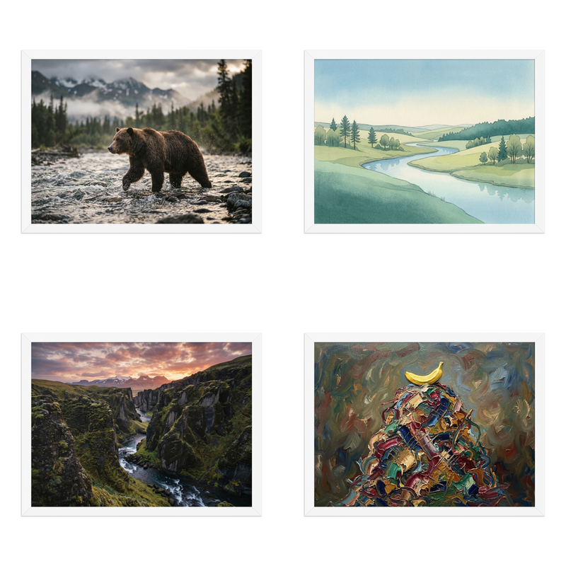 Mountain Wall art