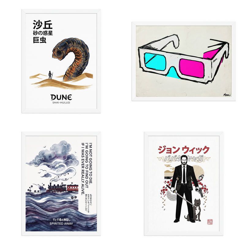 Movies & TV Wall art