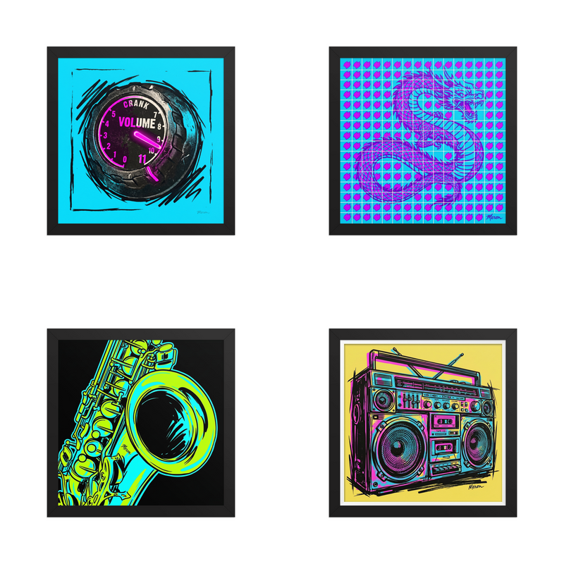 Neon Wall art