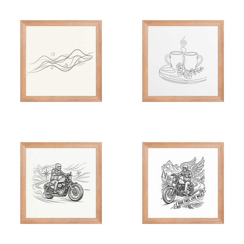 Pen painting Wall Art