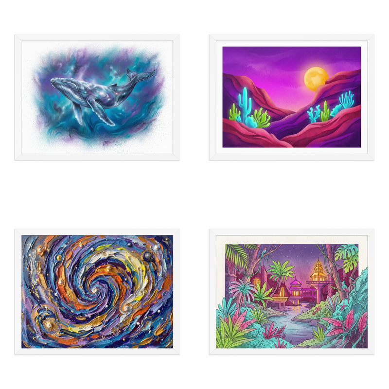 Psychedelic and Cosmic Wall Art
