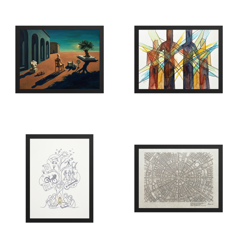 Wall art for Library
