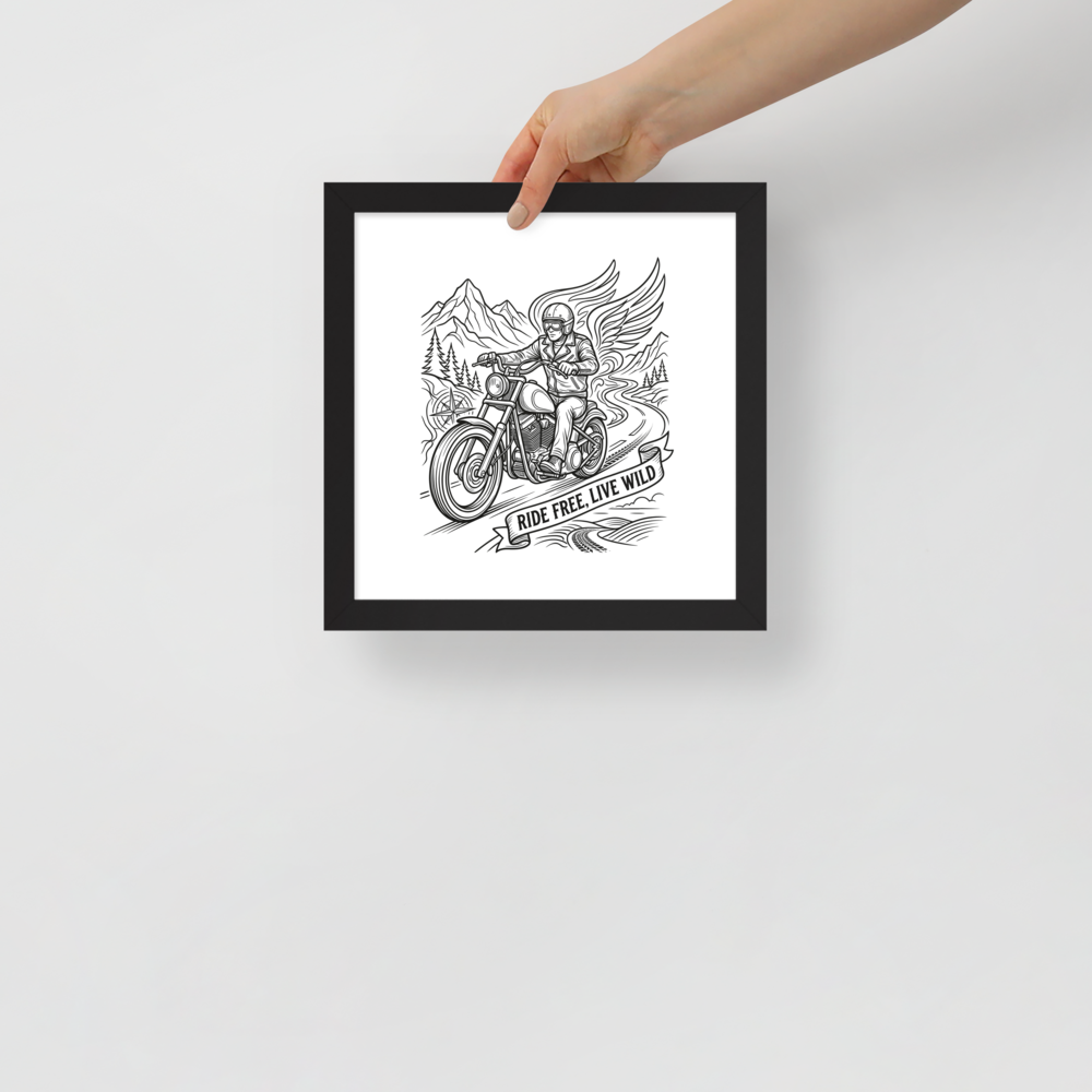 Ride Free Mockup