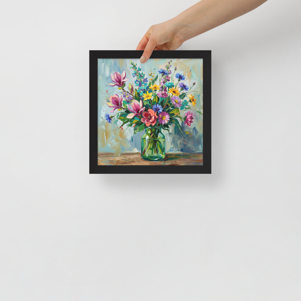 Wildflower Glass Mockup