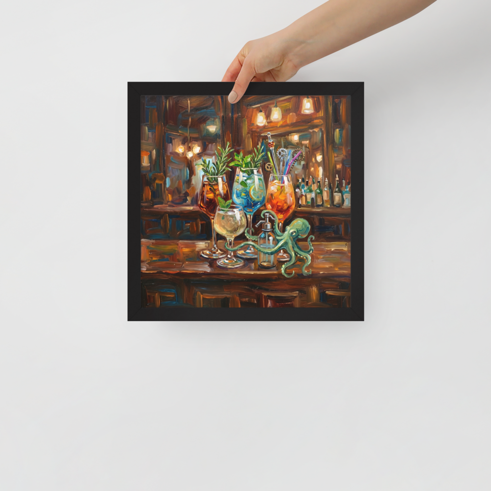The Alchemist's Bar Mockup