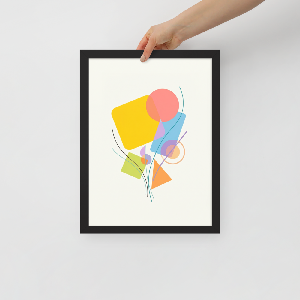 Geometric Bouquet Mockup