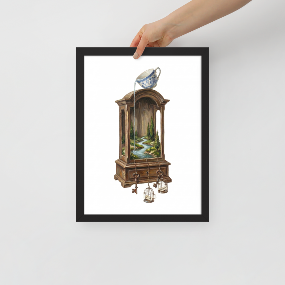 The Caged Reason Mockup