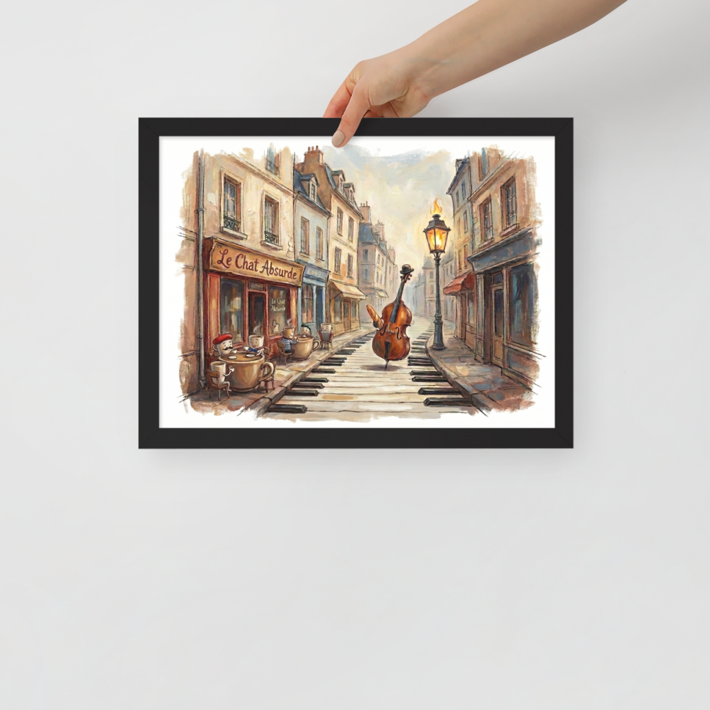 Rhapsody on Rue Absurde Mockup