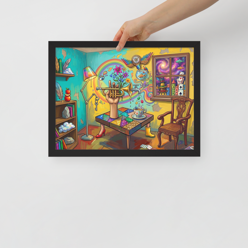 The Symphony of Nonsense Mockup