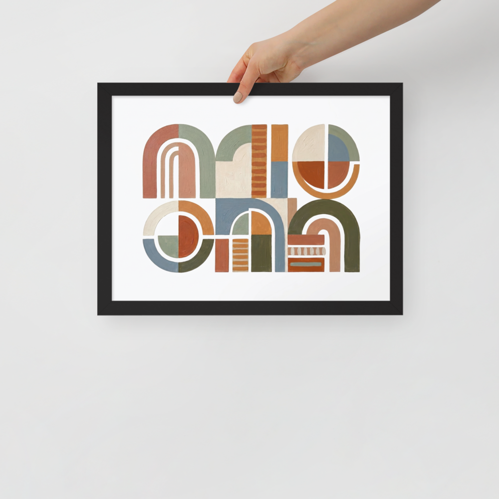 Textured Arches Mockup