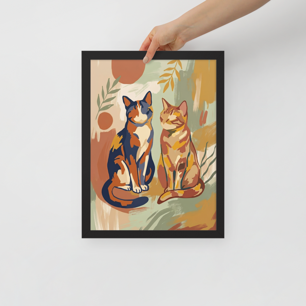 Feline Companions Mockup