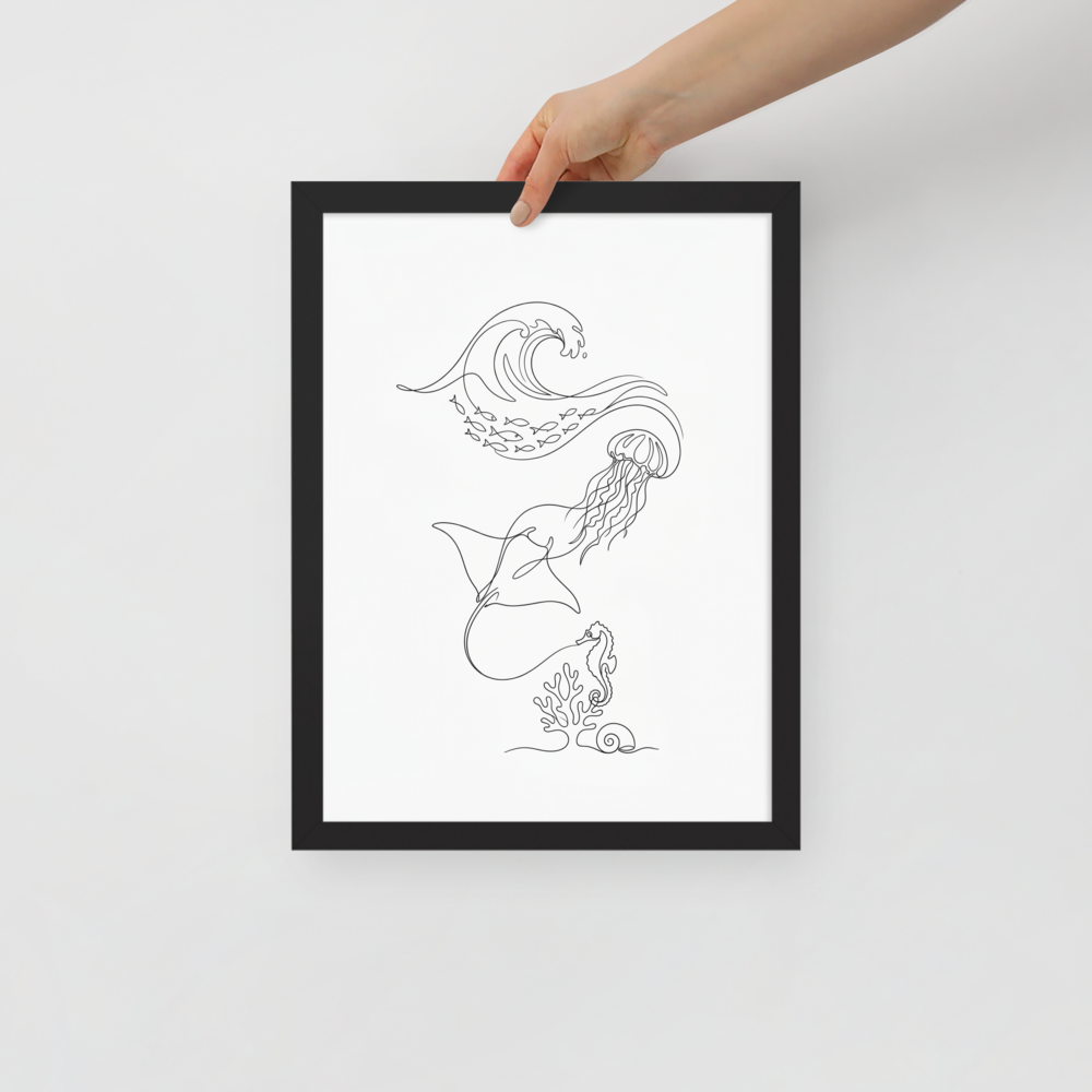 Oceanic Harmony Mockup