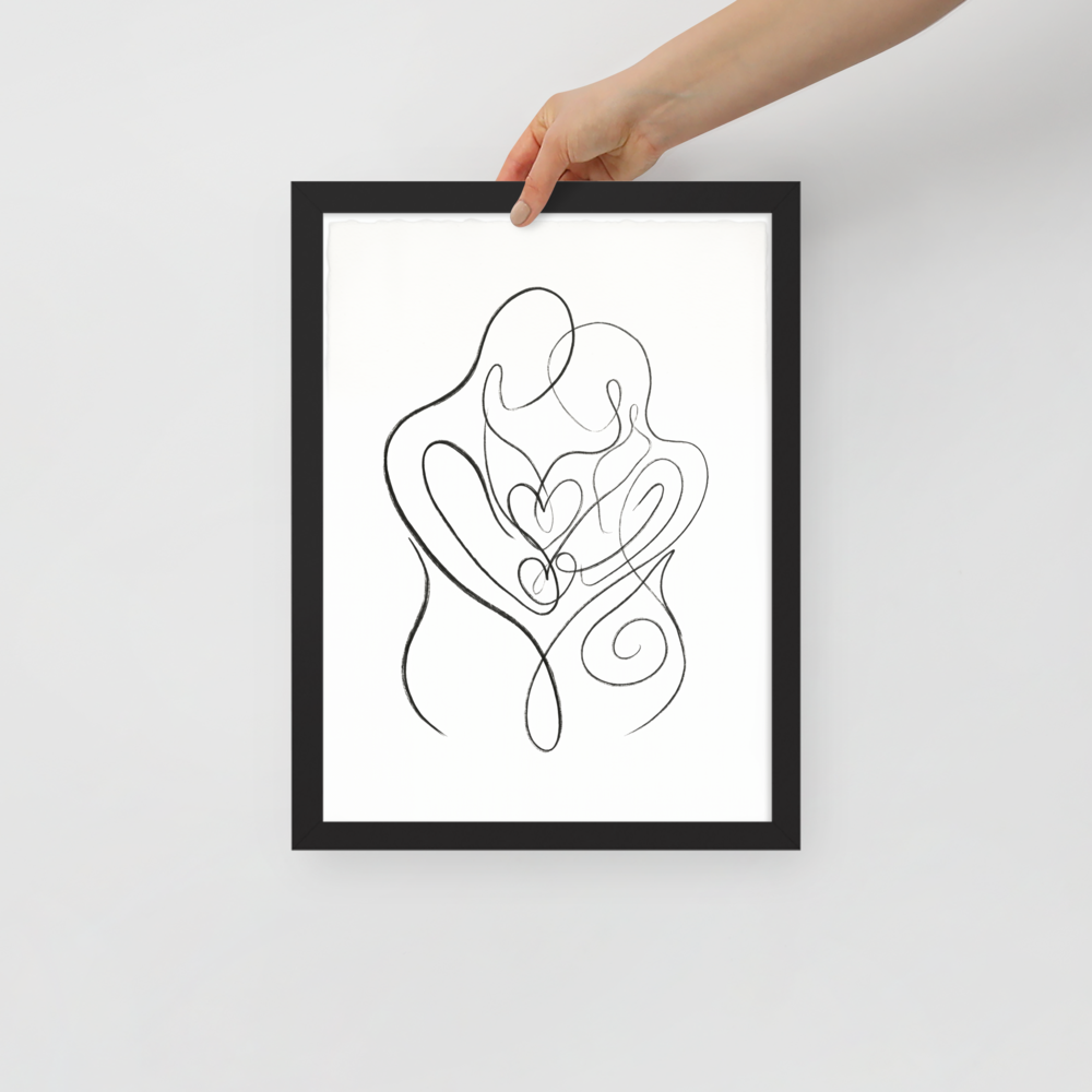 Intertwined Hearts Mockup