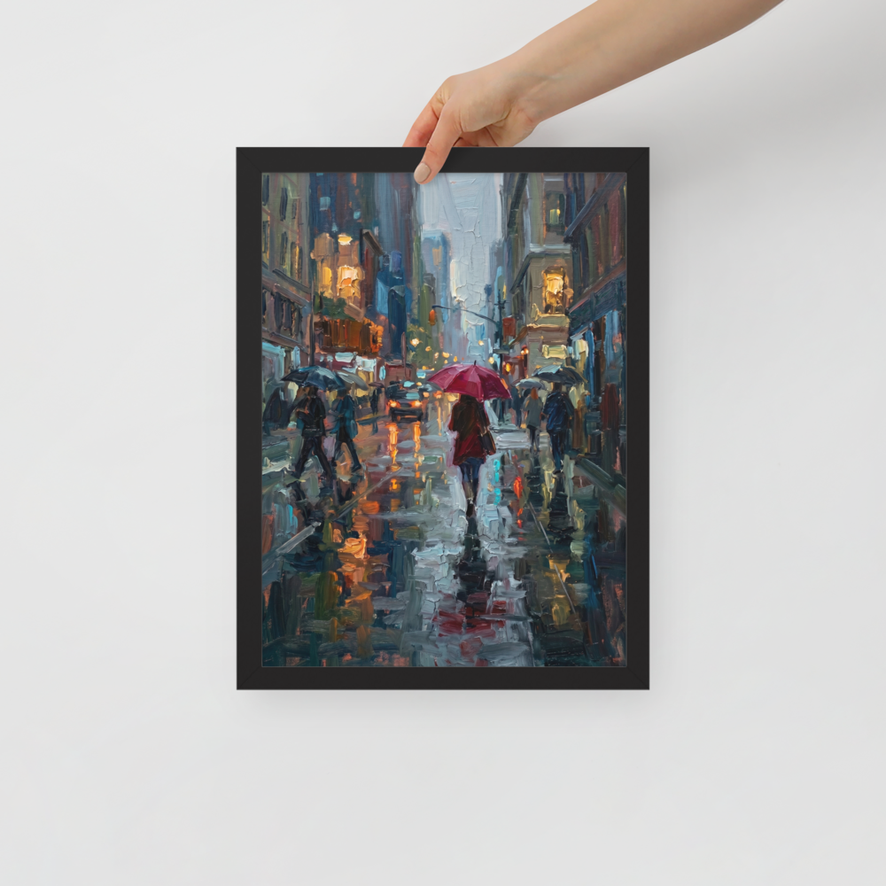 Neon Rain Mockup