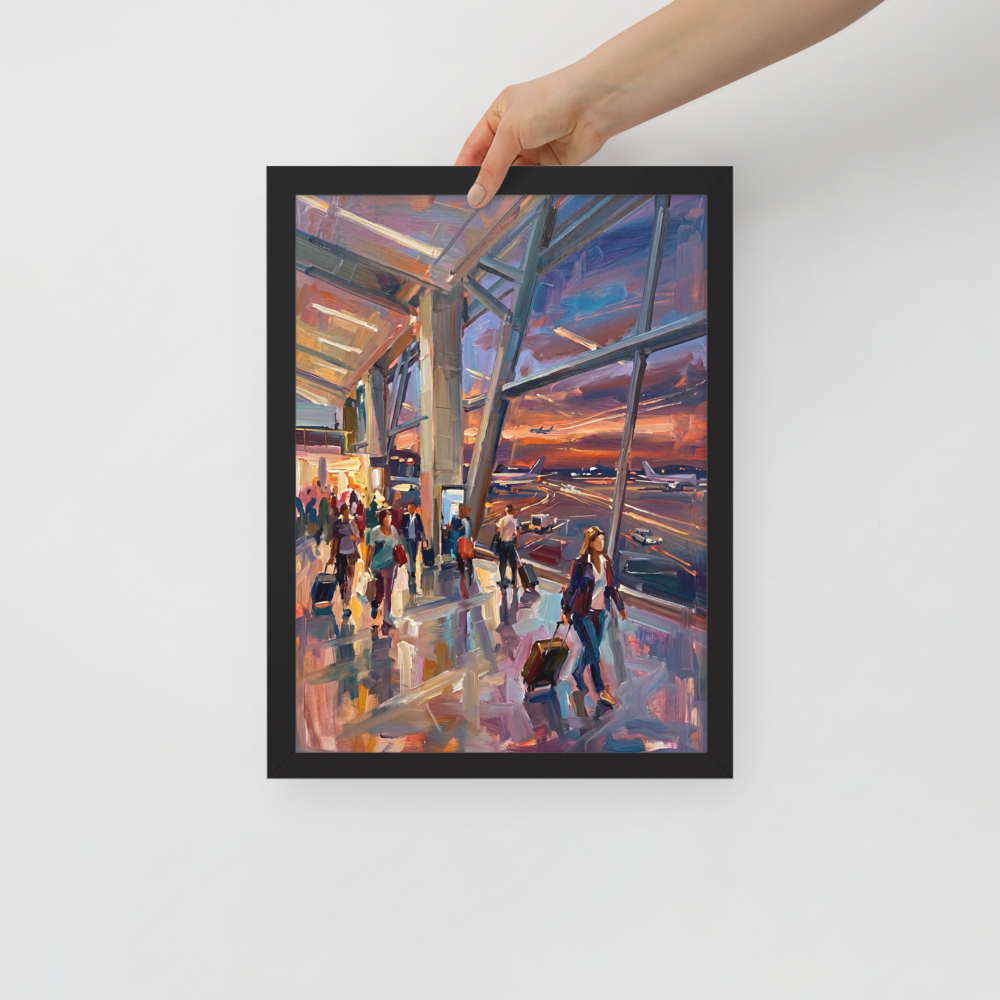 Departures at Dusk Mockup