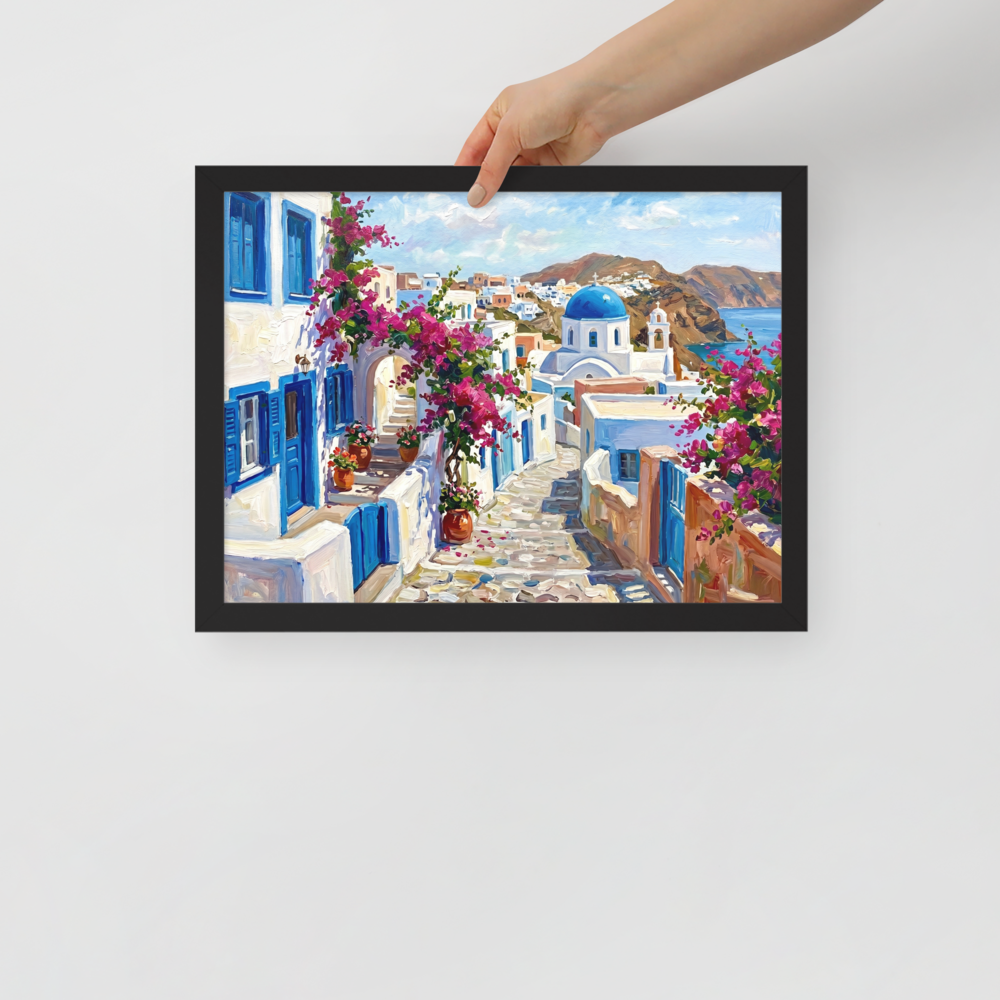 Aegean Blooms Mockup