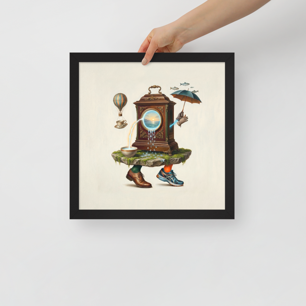 Time's Liquid Journey Mockup