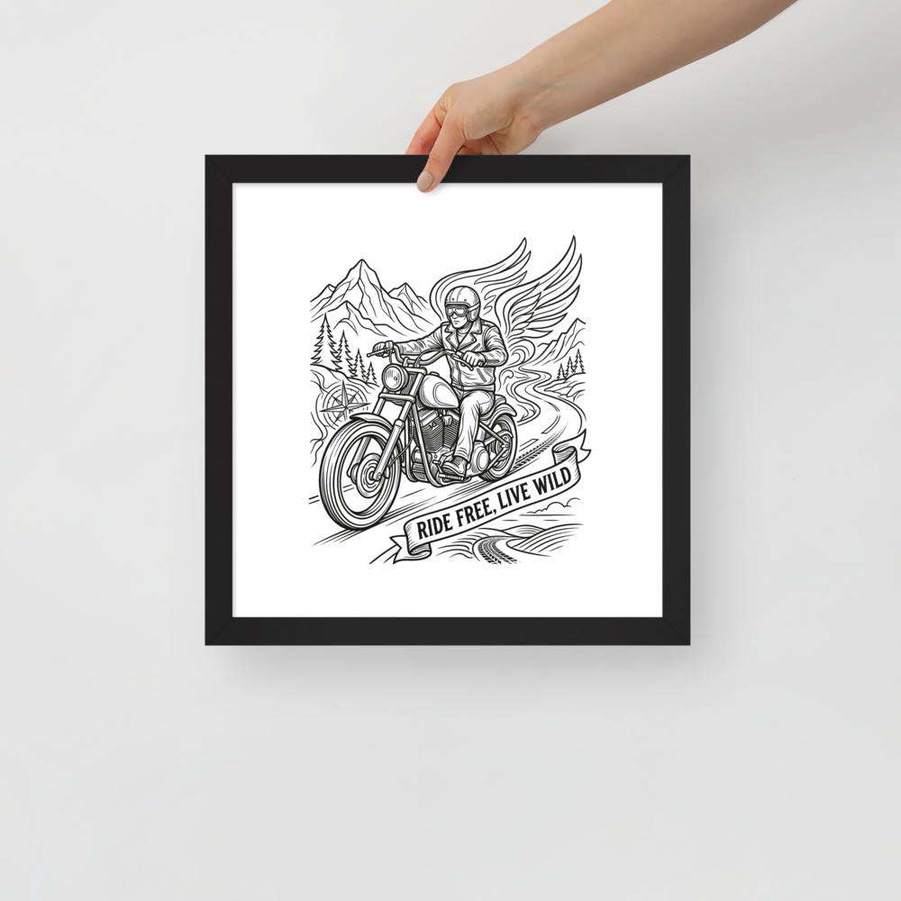 Ride Free Mockup