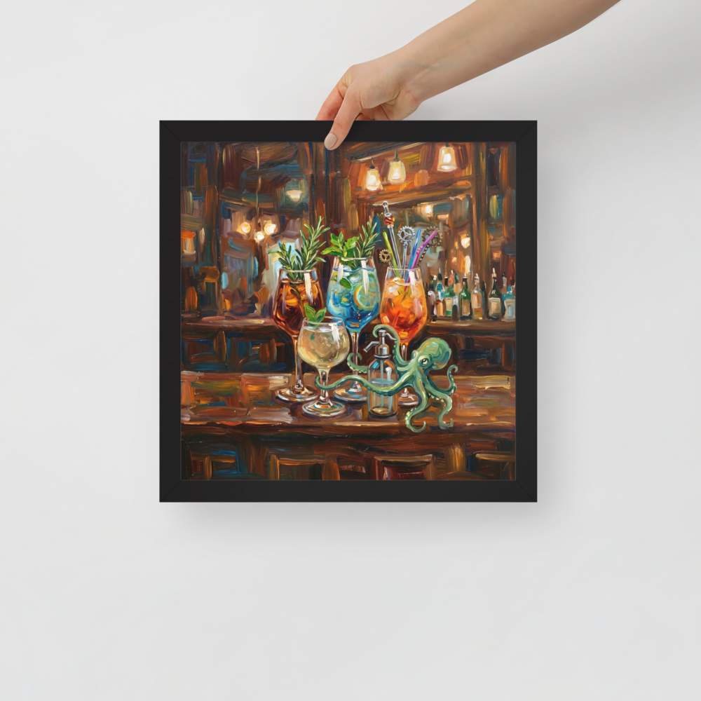 The Alchemist's Bar Mockup