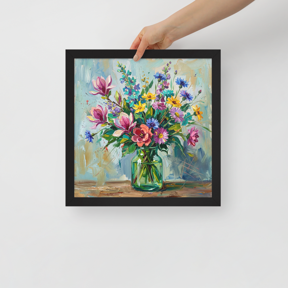 Wildflower Glass Mockup