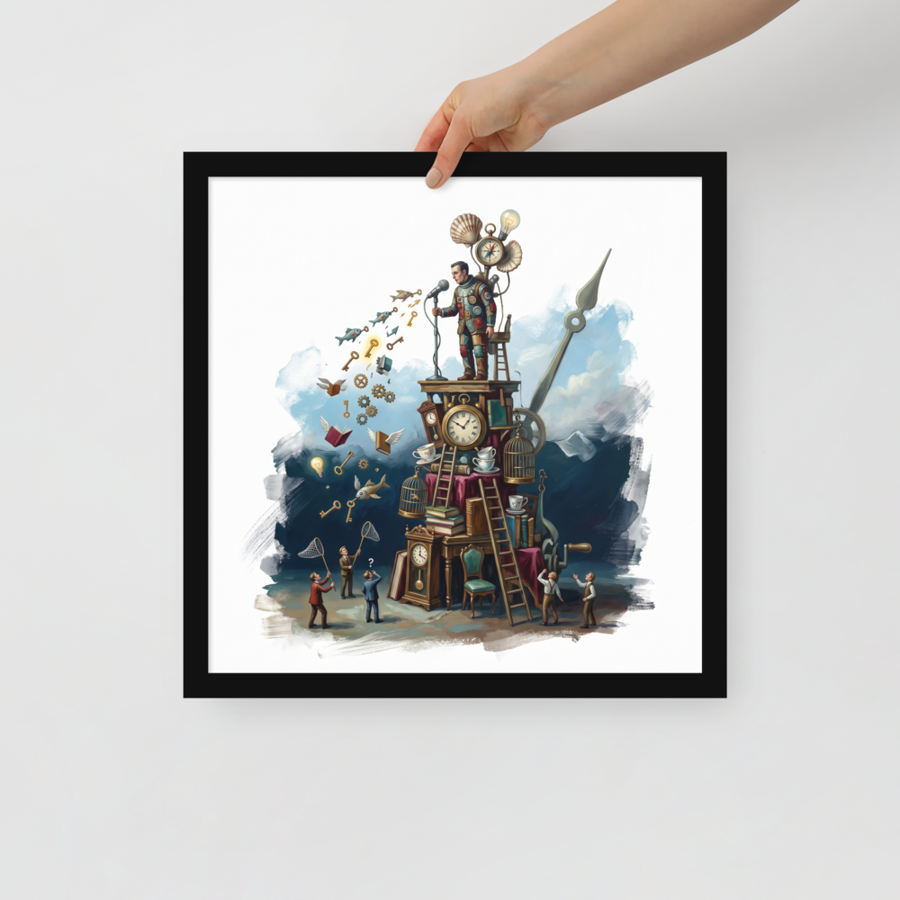 The Orator's Machine Mockup