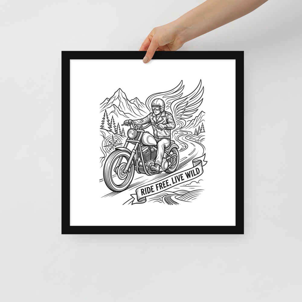 Ride Free Mockup