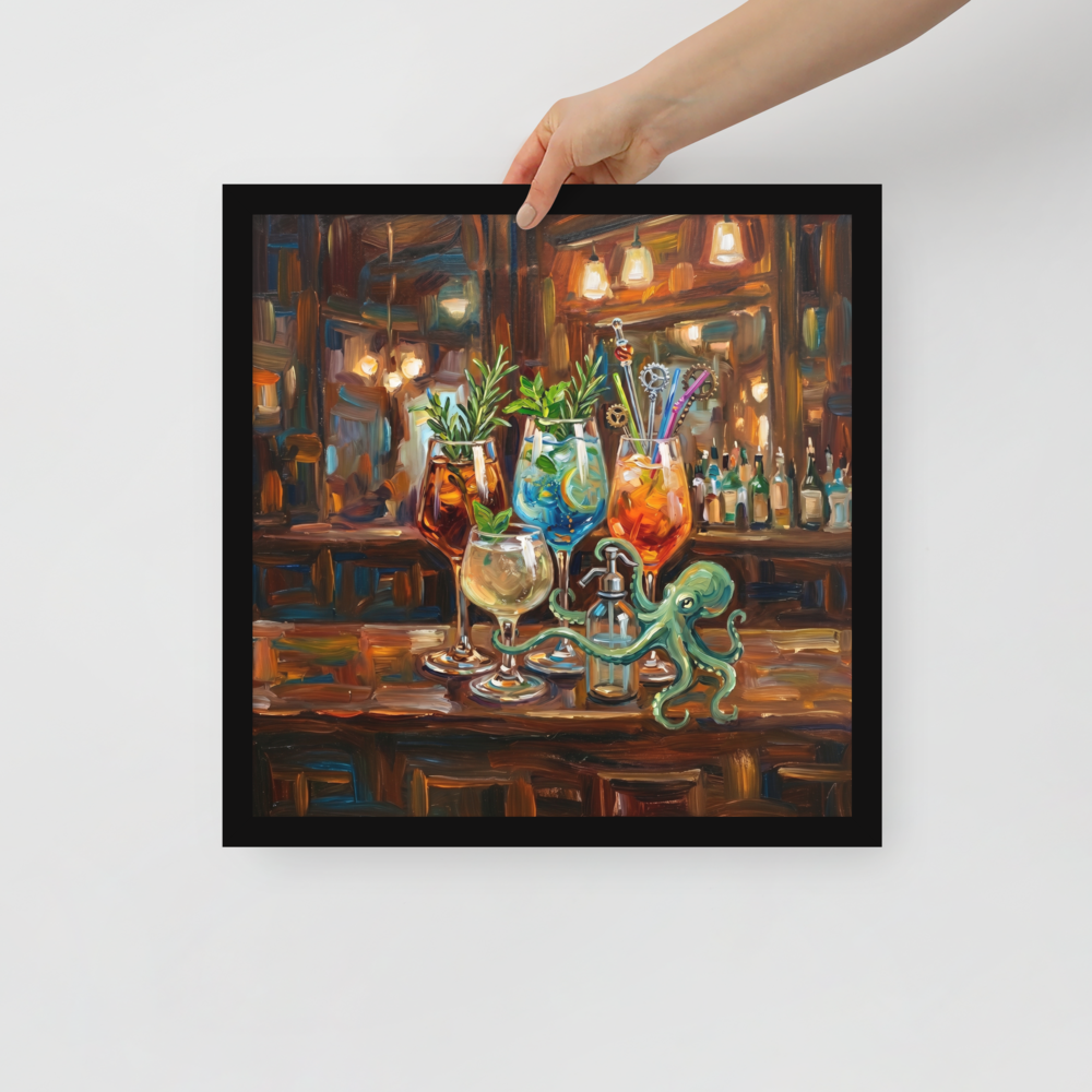 The Alchemist's Bar Mockup