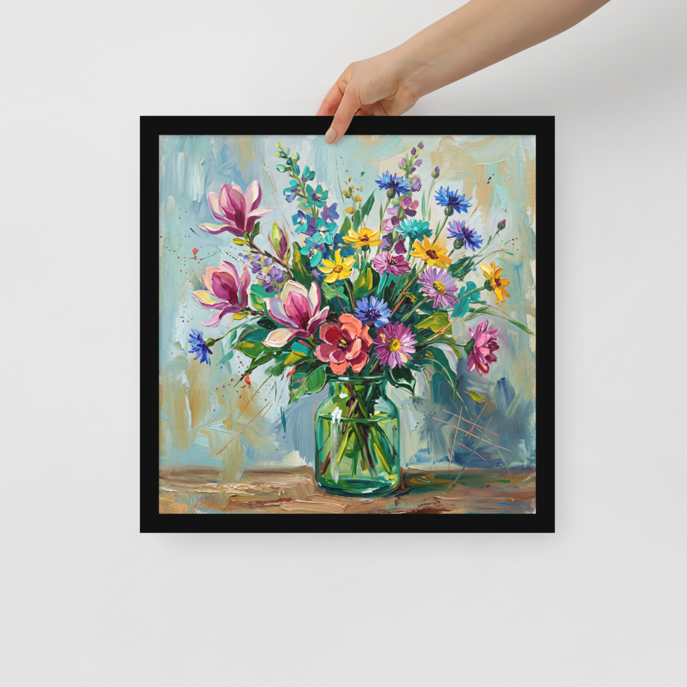 Wildflower Glass Mockup