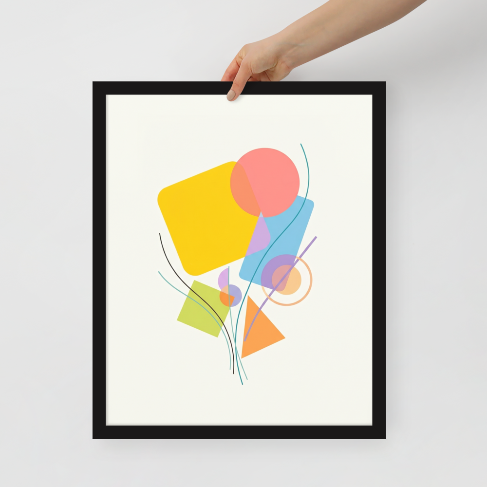 Geometric Bouquet Mockup