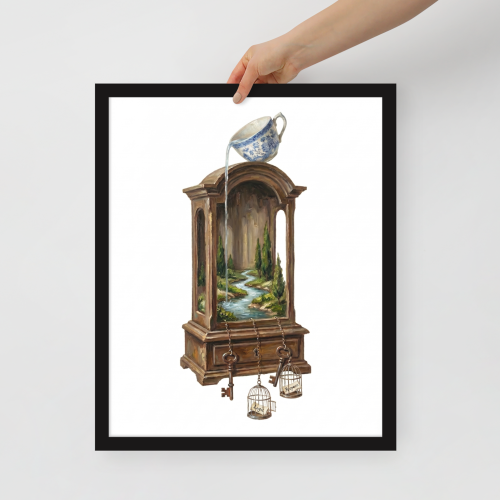 The Caged Reason Mockup