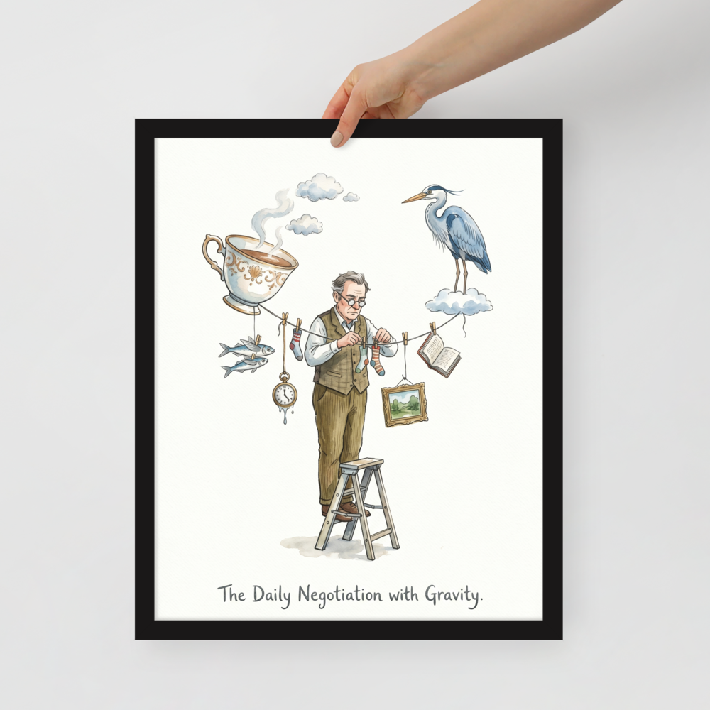 The Daily Negotiation with Gravity Mockup