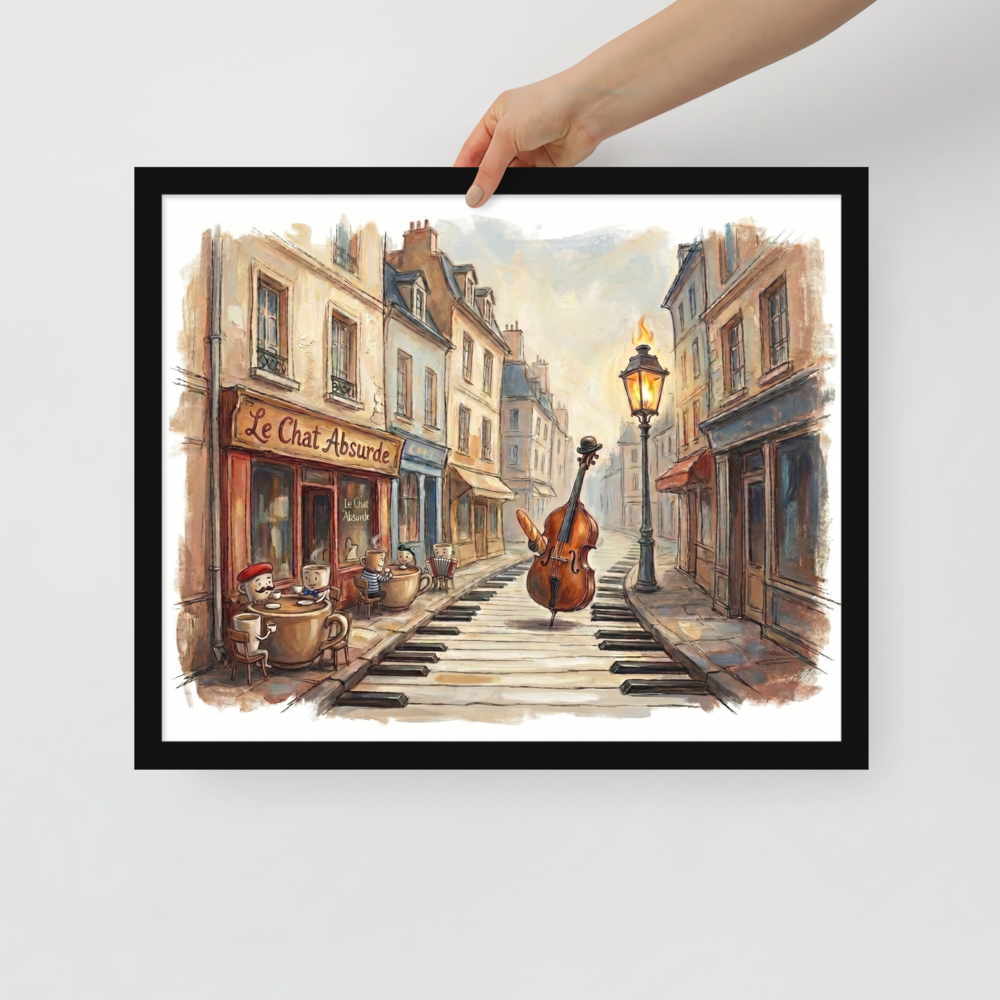 Rhapsody on Rue Absurde Mockup