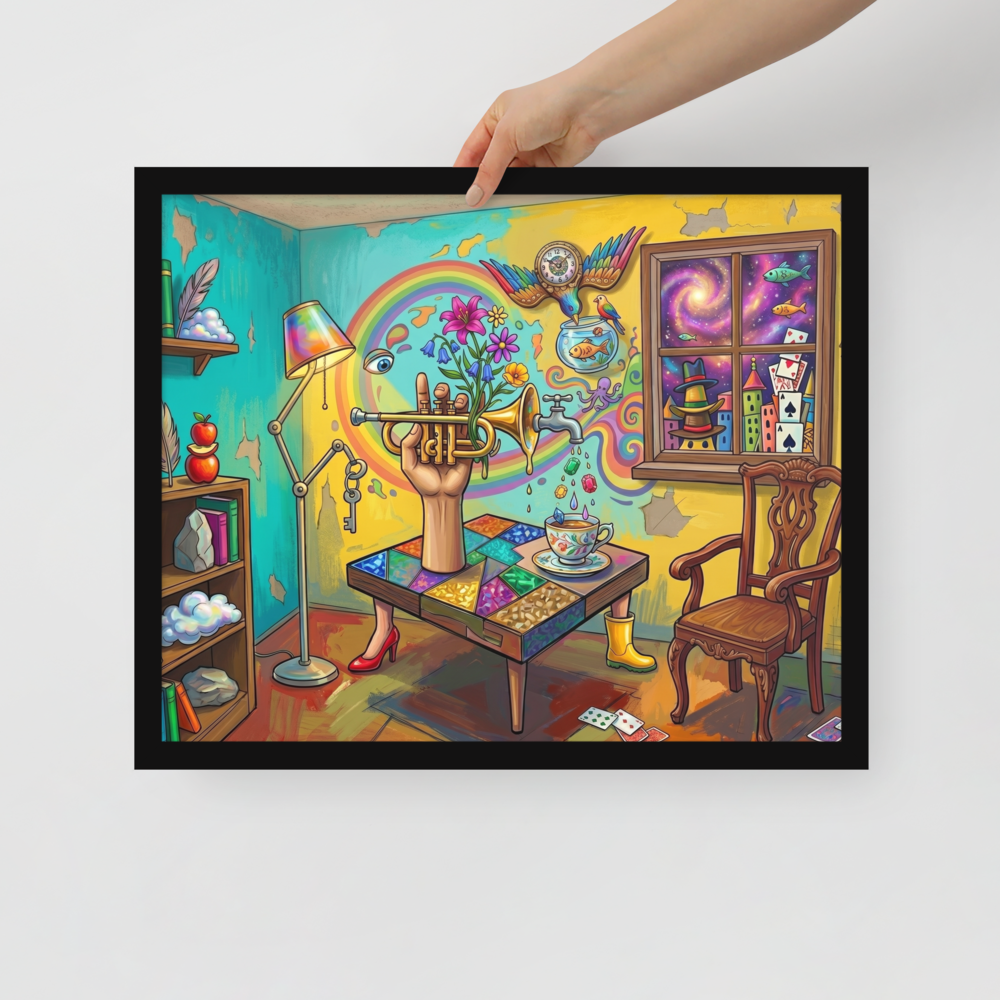 The Symphony of Nonsense Mockup