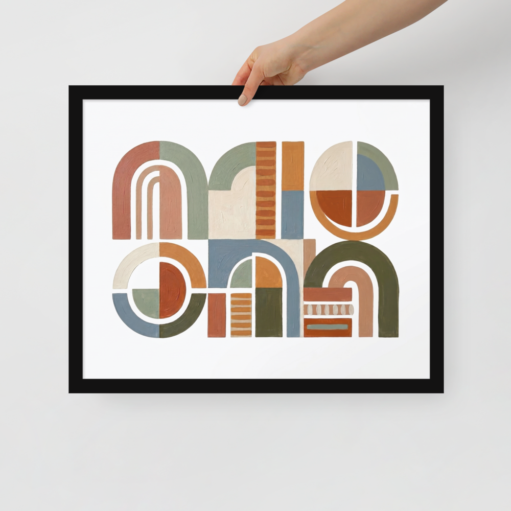 Textured Arches Mockup