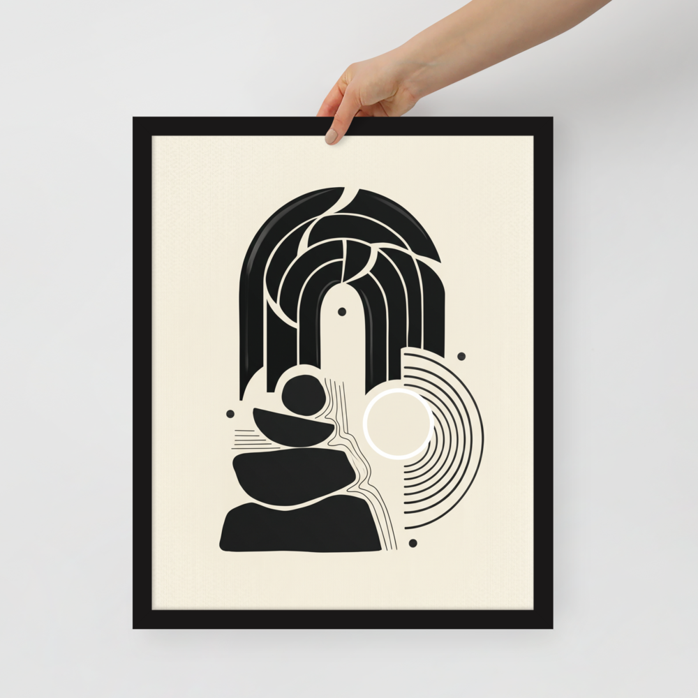 Monochrome Equilibrium Mockup