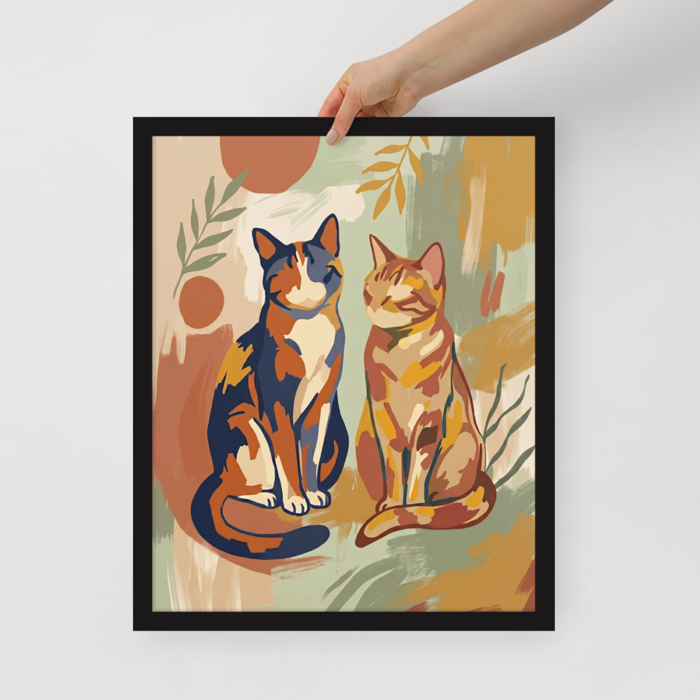 Feline Companions Mockup
