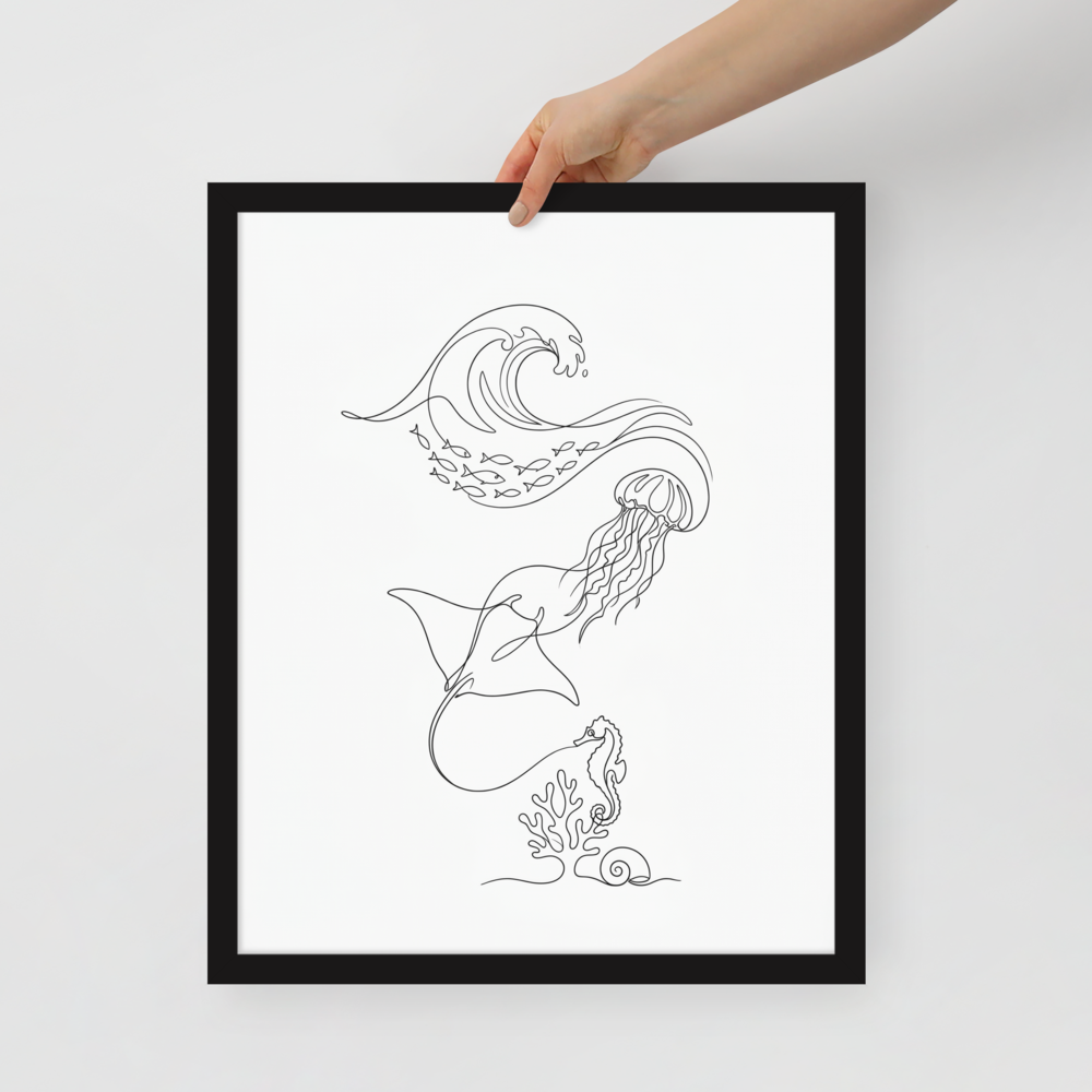 Oceanic Harmony Mockup