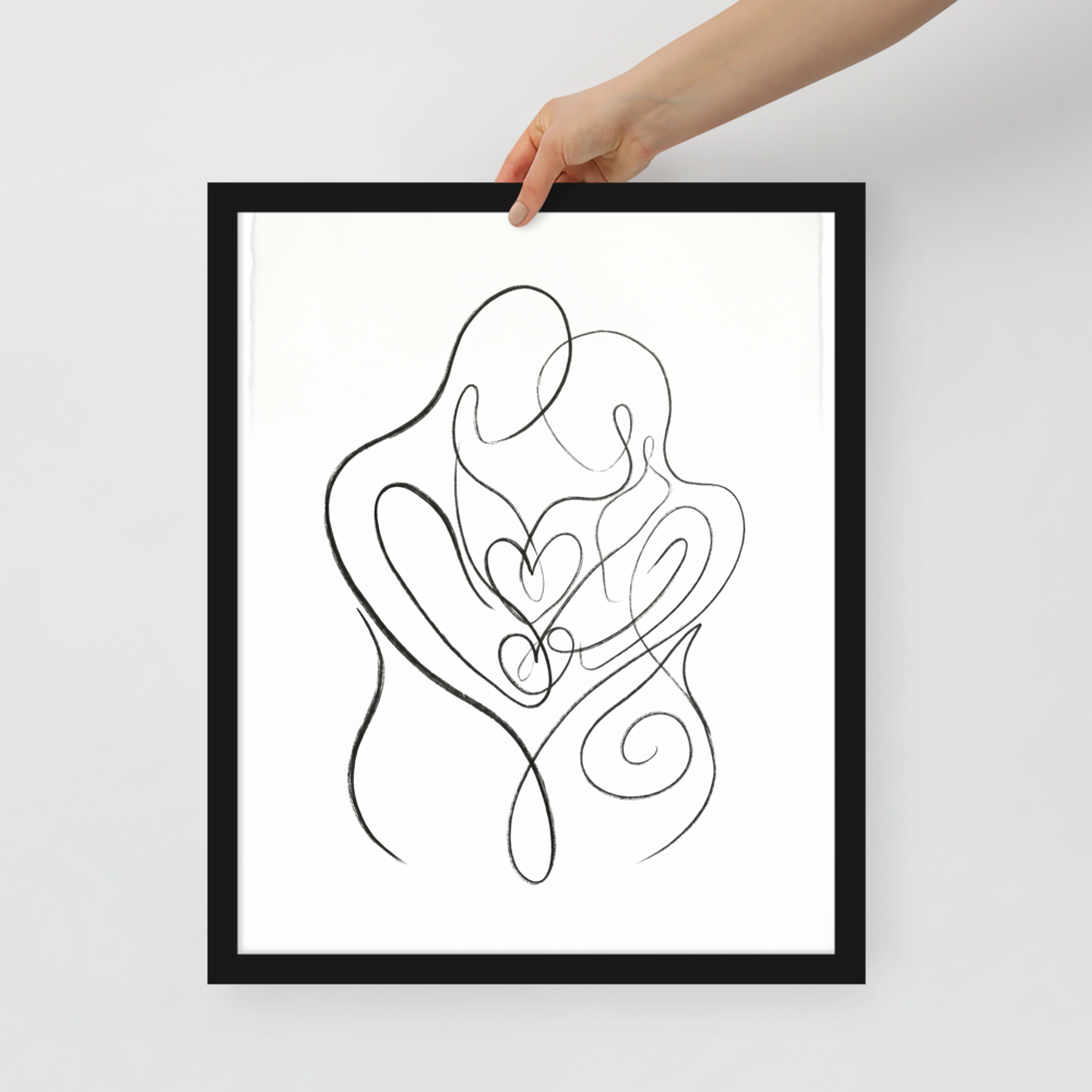 Intertwined Hearts Mockup