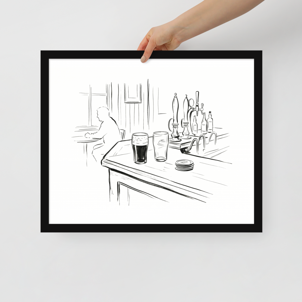 The Local Pint Mockup