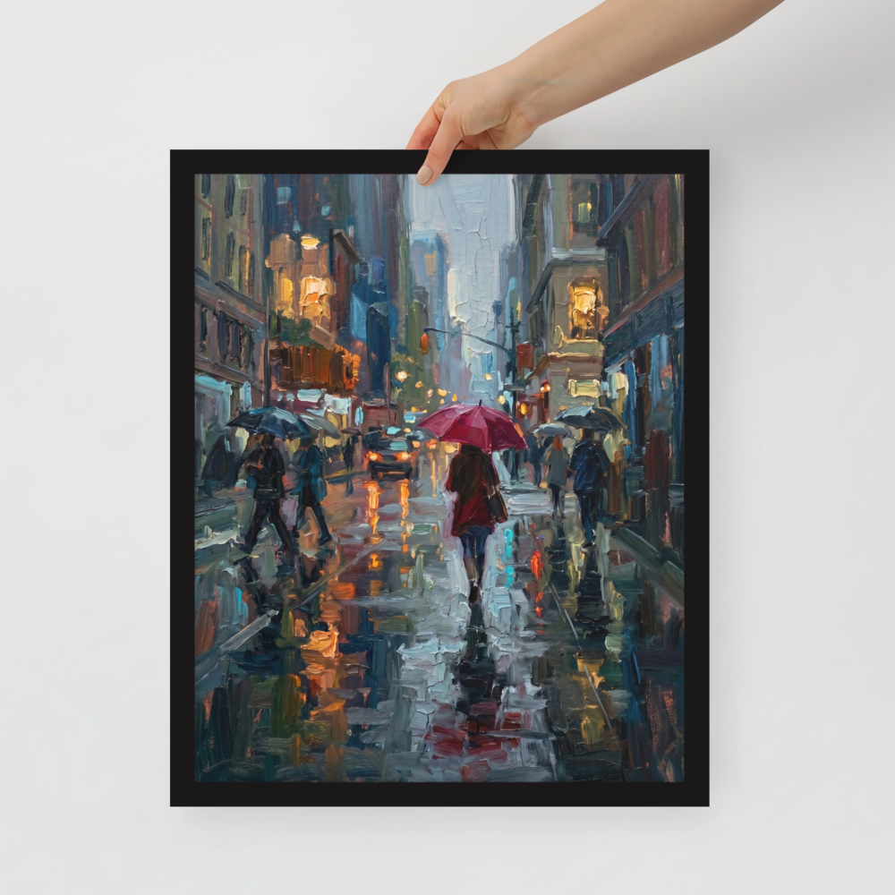 Neon Rain Mockup