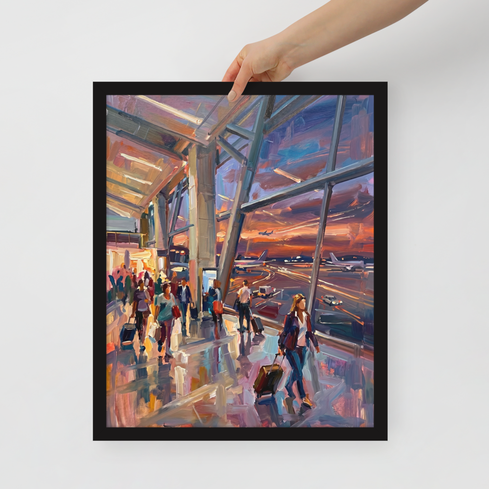 Departures at Dusk Mockup