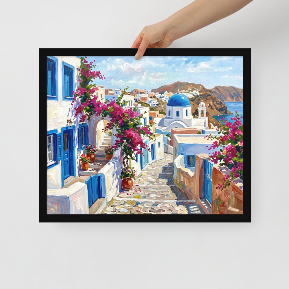 Aegean Blooms Mockup