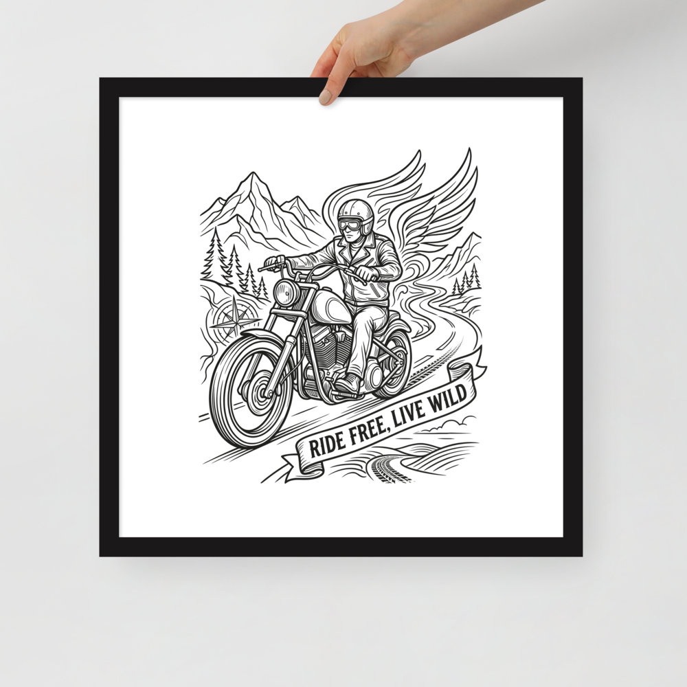 Ride Free Mockup