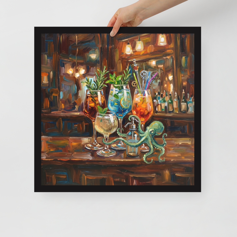 The Alchemist's Bar Mockup