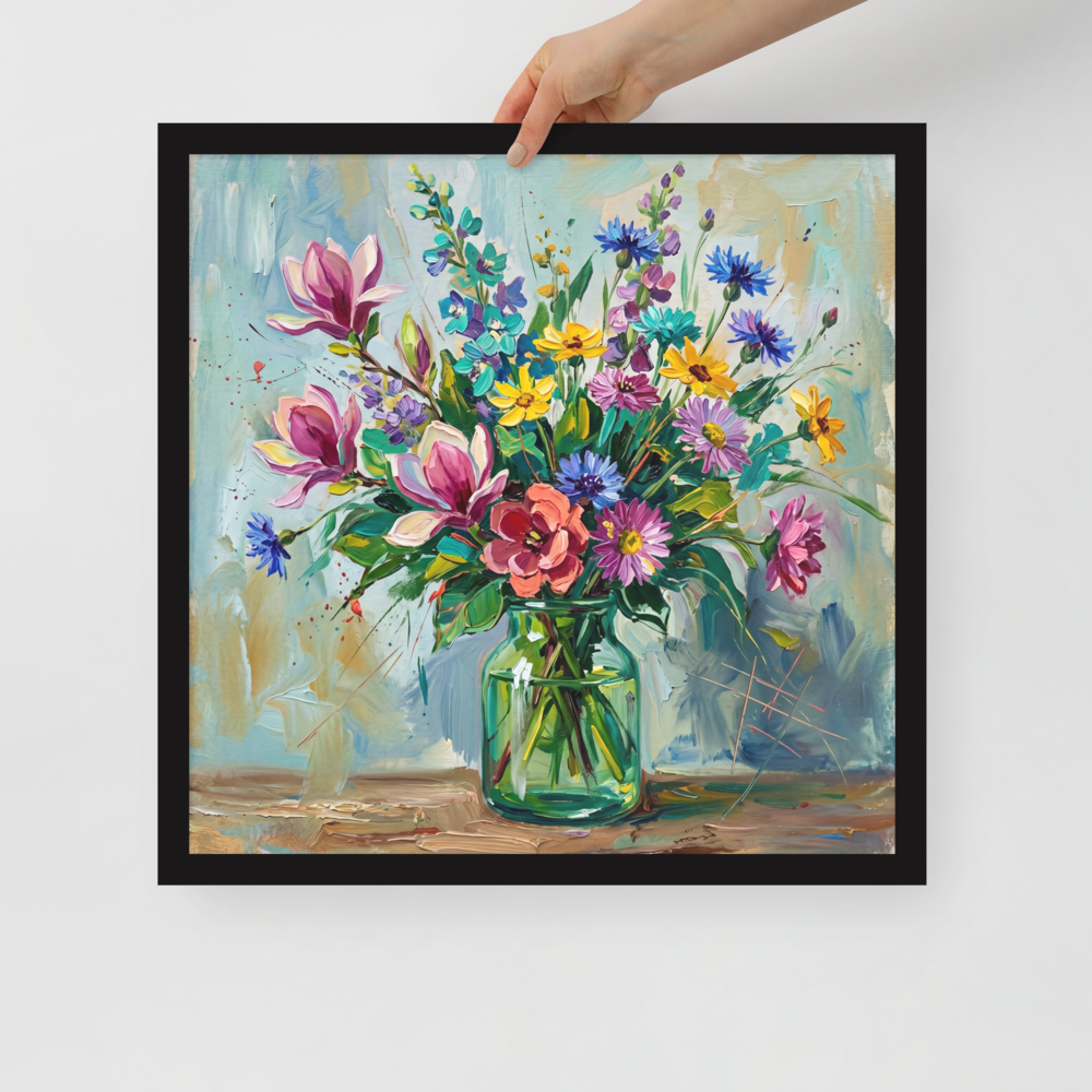 Wildflower Glass Mockup
